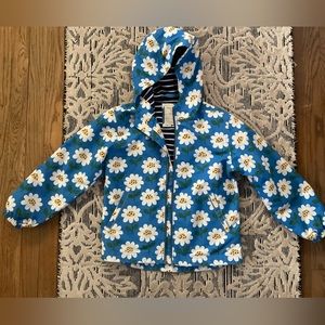 Hanna Andersson flower rain coat